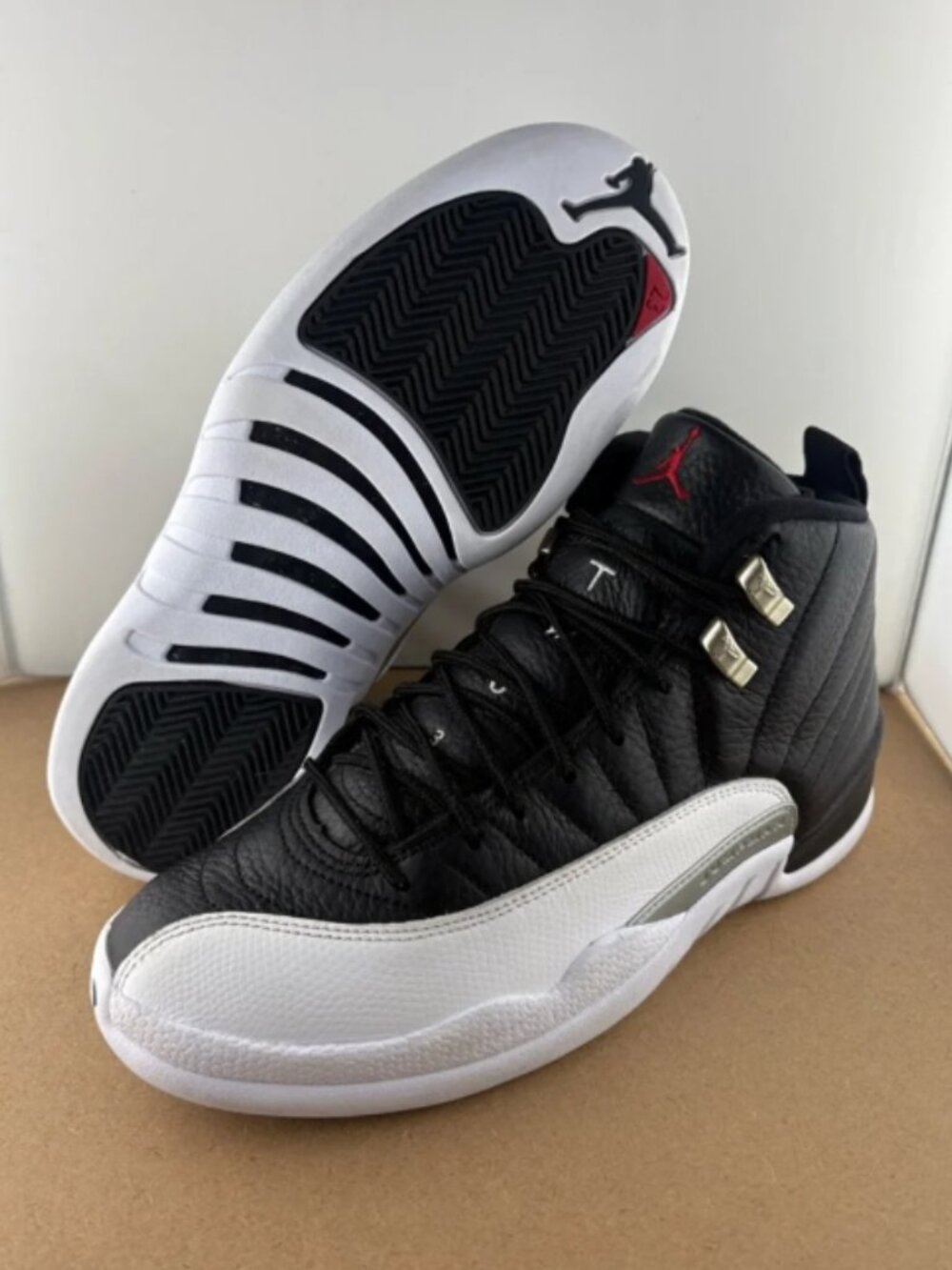 Nike Air Jordan 12 Retro Playoff Black White